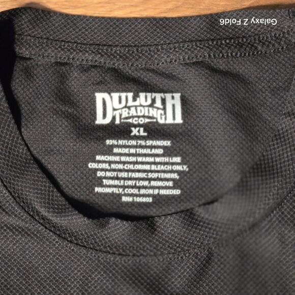 Duluth trading men's black Buck Naked long sleeve size XL - Picture 5 of 6